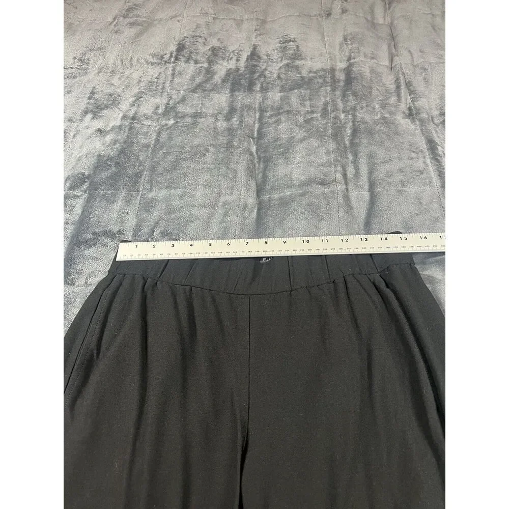 Eileen Fisher Women's Stretch Black Pants Size‎ S